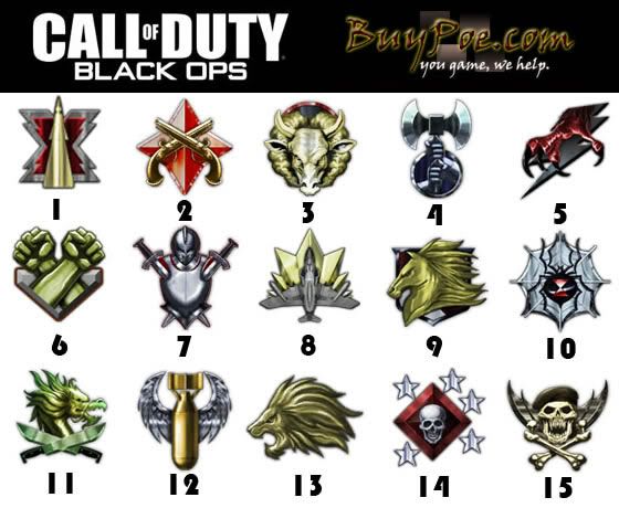 call of duty black ops prestige icons. When one enters Black Ops