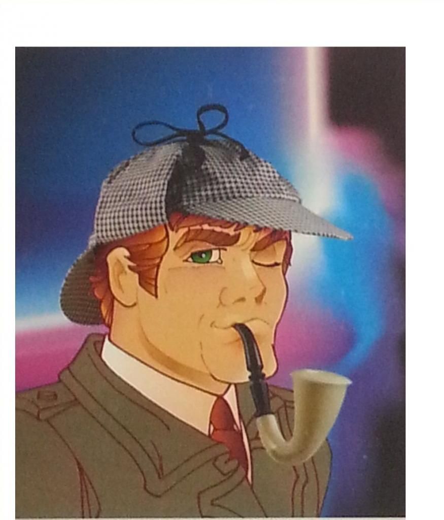 Detective Pipe Sherlock Holmes Detective Tobacco Toy Fake Pipe