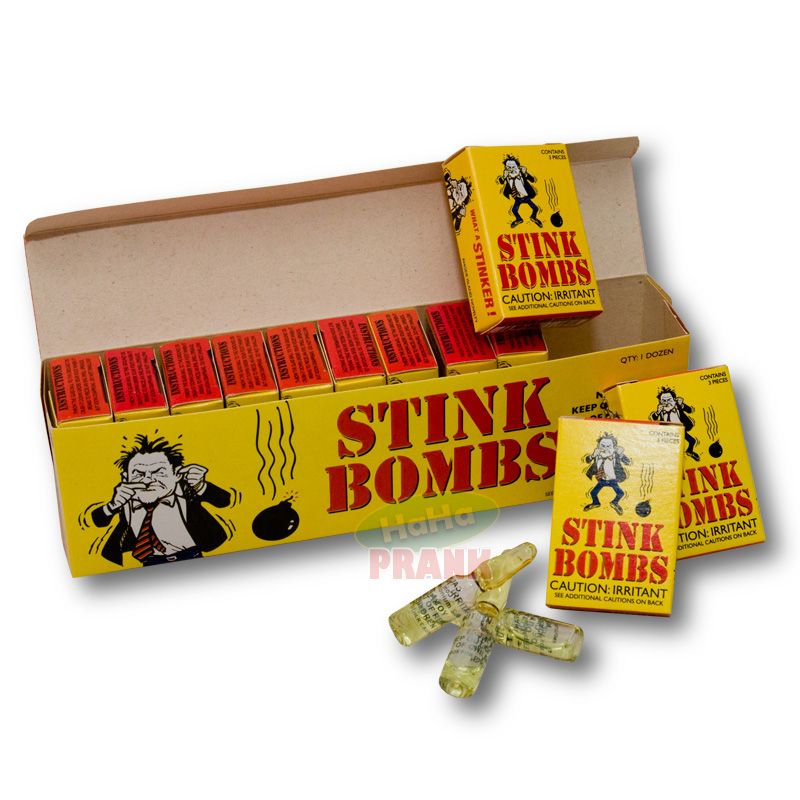 Ultimate Stink Bomb Kit 36 Stink Bombs & Liquid Ass eBay