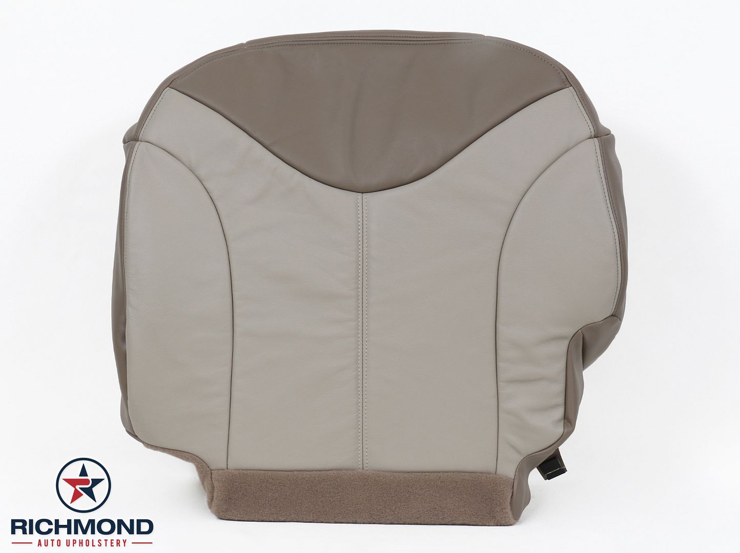 2002 GMC Sierra C3 Denali QuadCab Driver Bottom Leather Seat Cover 2