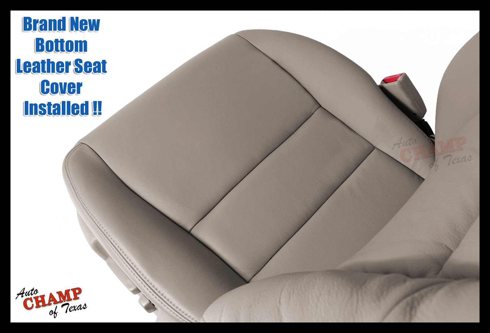 20032007 Honda Accord 4DRDriver Side Bottom Replacement Leather Seat