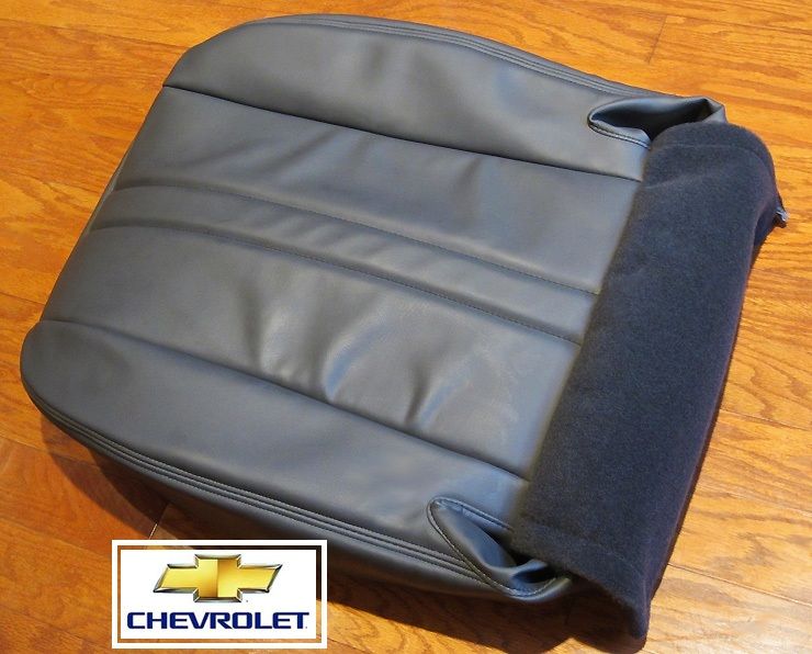 9702 Chevy Express Van 1500 2500 3500 Driver Bottom Vinyl Seat Cover
