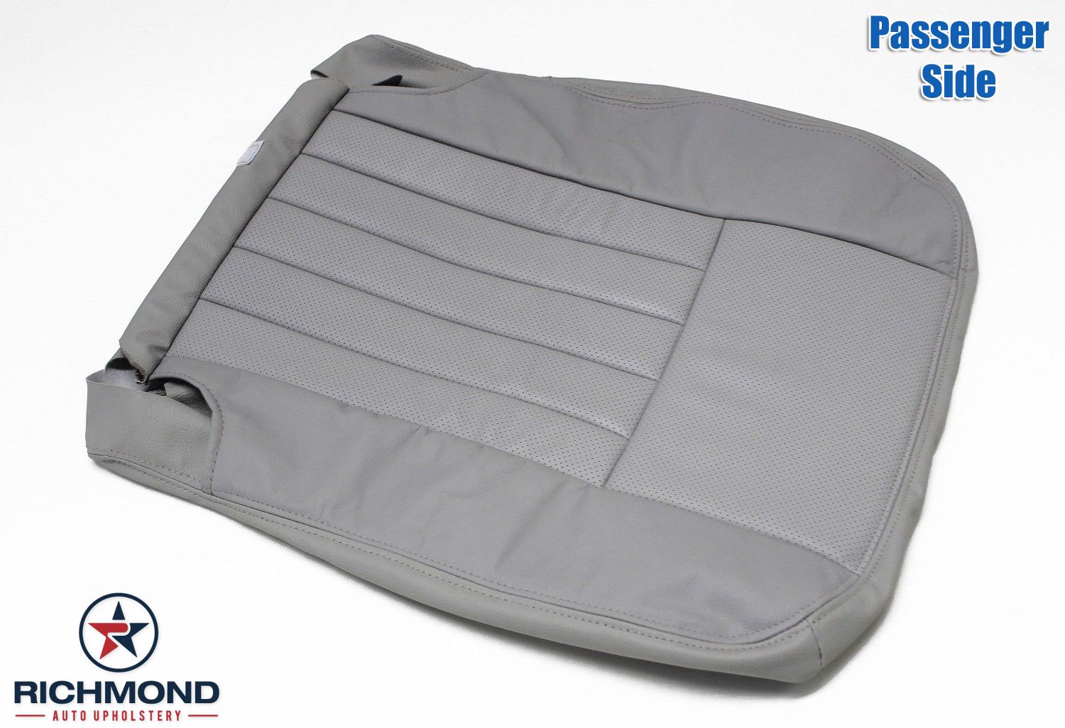 2004 Lincoln Navigator Passenger Side Bottom Perforated Leather Seat