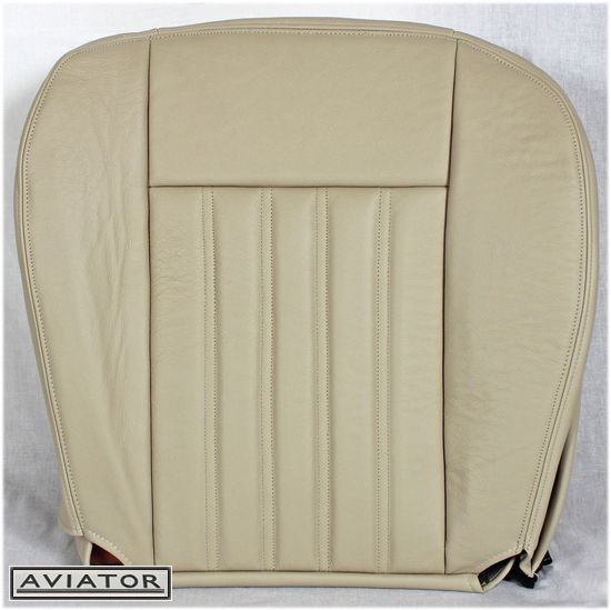 0304 Lincoln Aviator Driver Side Bottom Replacement LEATHER Seat Cover