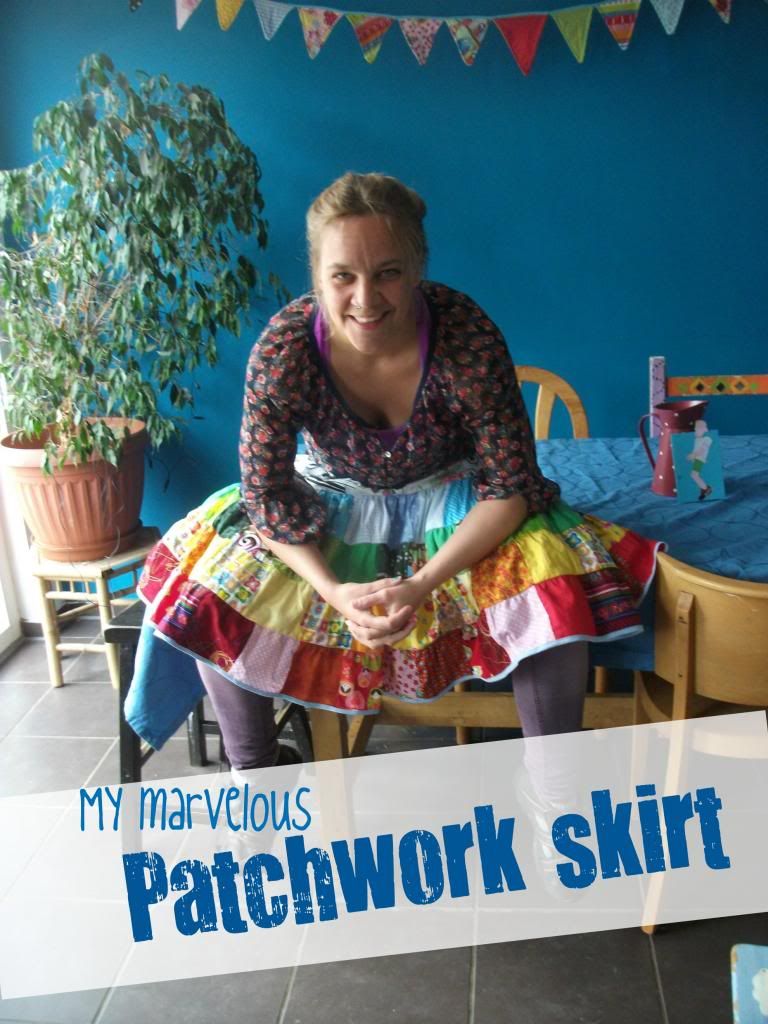 Patchwork skirt