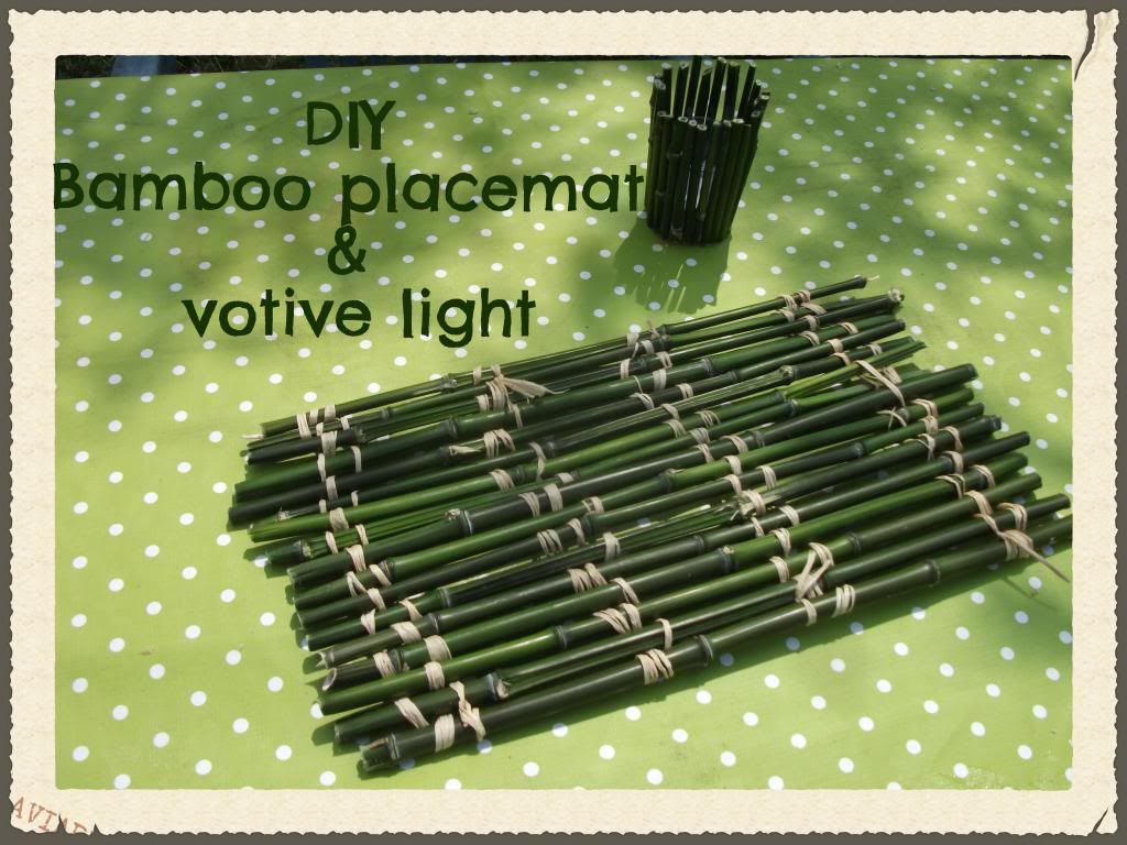 Bamboo placemat