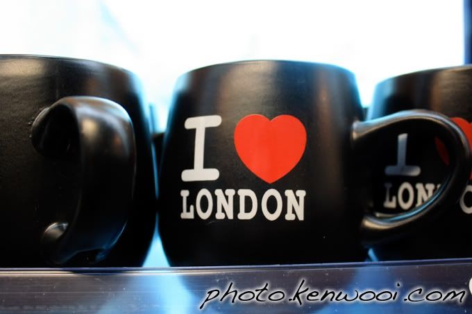 i love london mug