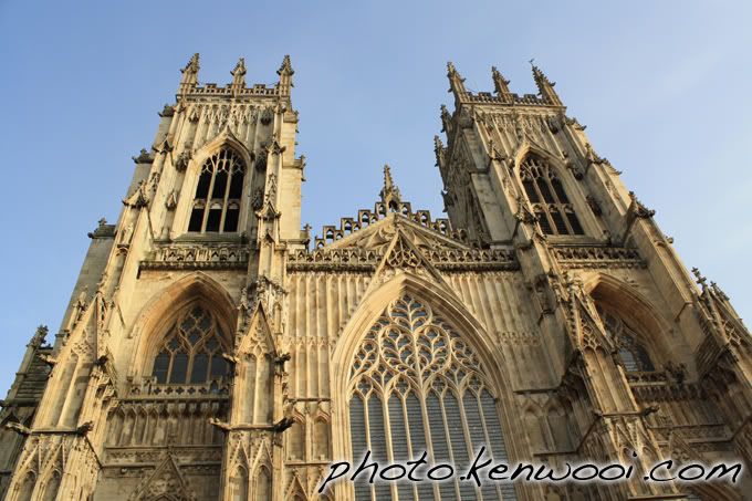 york minster cathedral front view