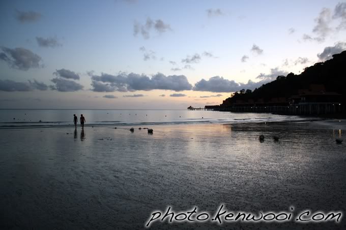 berjaya langkawi resort beach sunset