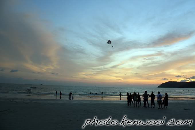 langkawi beach sunset