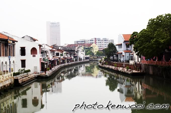 malacca river day view