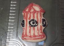 fire hydrant cookie