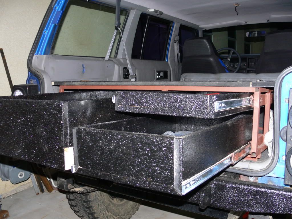 Jeep xj rear storage #3
