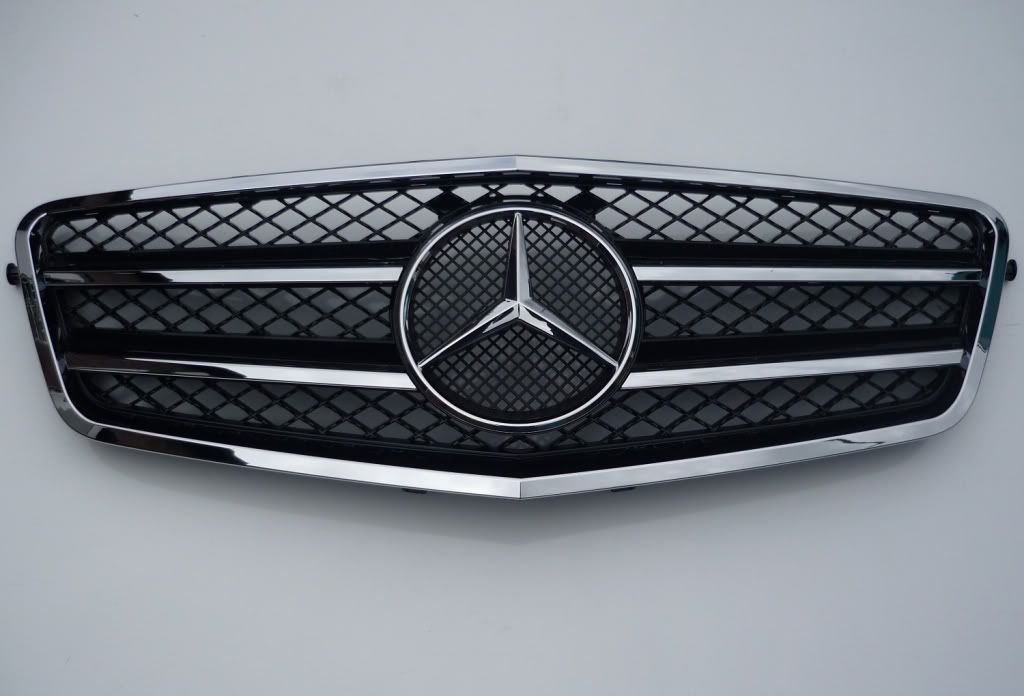 Mercedes w212 black grill #5