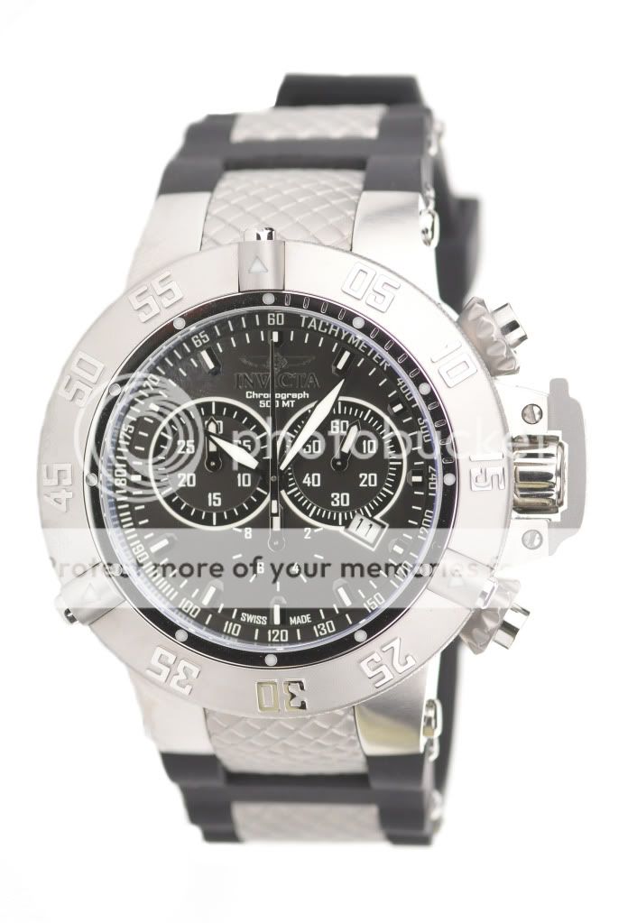 Invicta Mens 1380 Subaqua Noma III Swiss Made Quartz Chronograph 