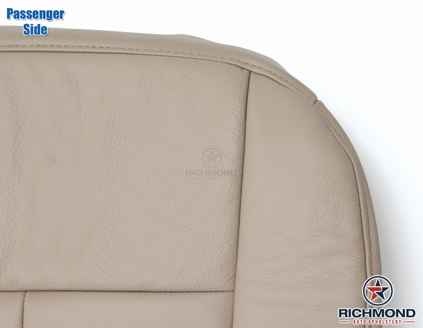 2007 Expedition Eddie Bauer Driver Bottom Leather/Vinyl Seat Cover two Tone Tan
