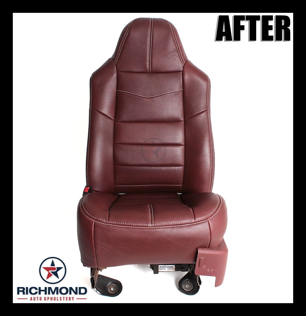 Details About 2008 Ford F250 F350 King Ranch Driver Side Bottom Replacement Leather Seat Cover