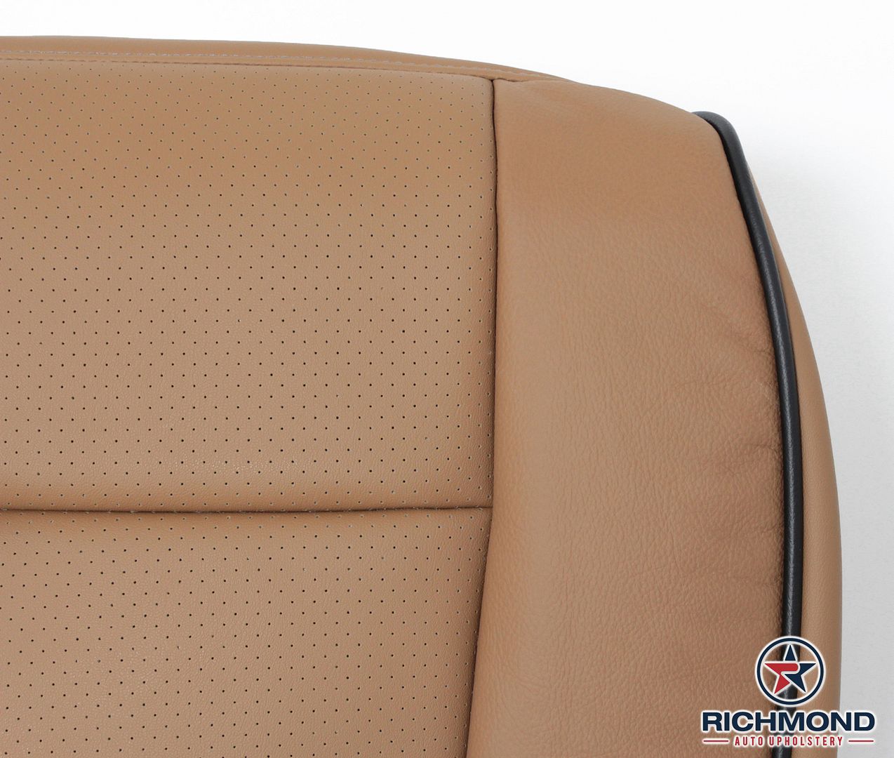 2012 Lincoln Navigator Driver Side Bottom PERFORATED Leather Seat