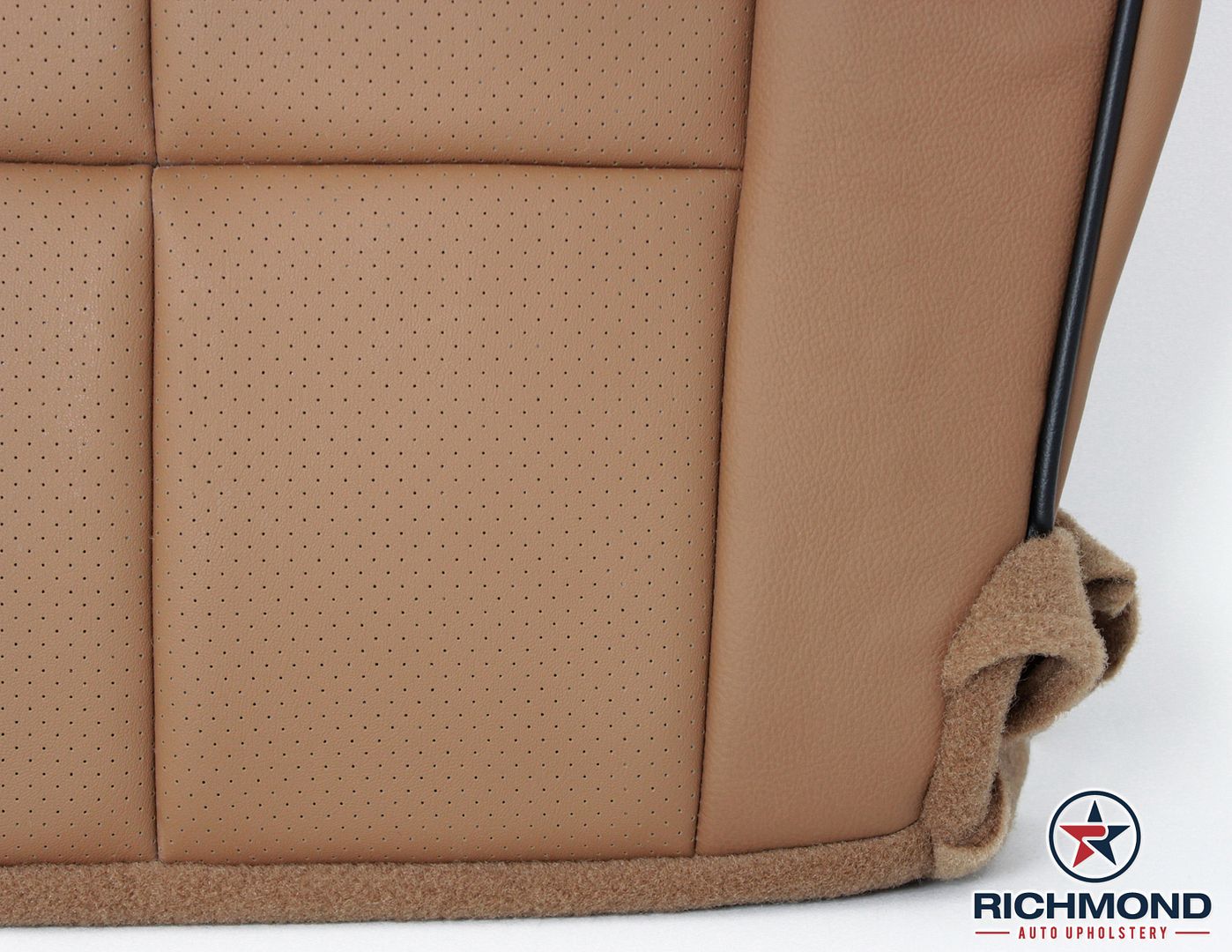 2012 Lincoln Navigator Driver Side Bottom PERFORATED Leather Seat
