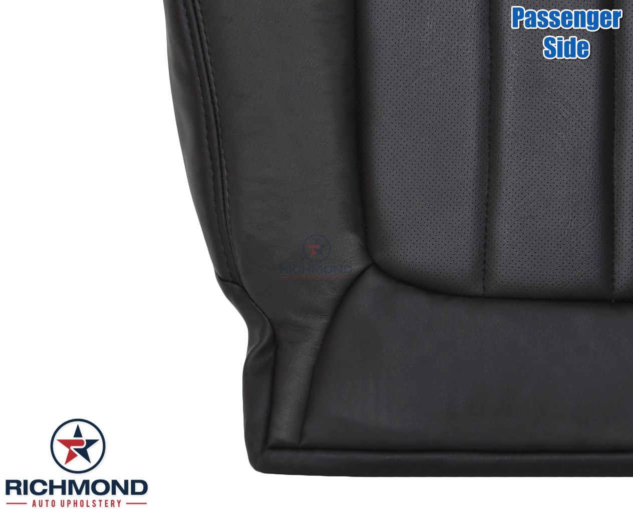 20112012 GMC Acadia Denali Passenger Side Bottom PERF Leather Seat