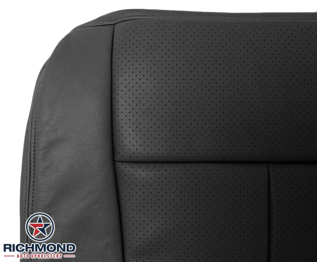 2011 2012 Linc Navigator Driver Side Bottom Leather Seat Cover Black