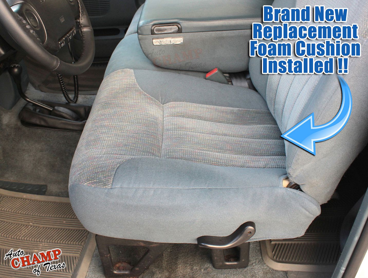 1997 Dodge Ram 1500 2500 3500 SLT Laramie Driver Side Bottom Seat Foam