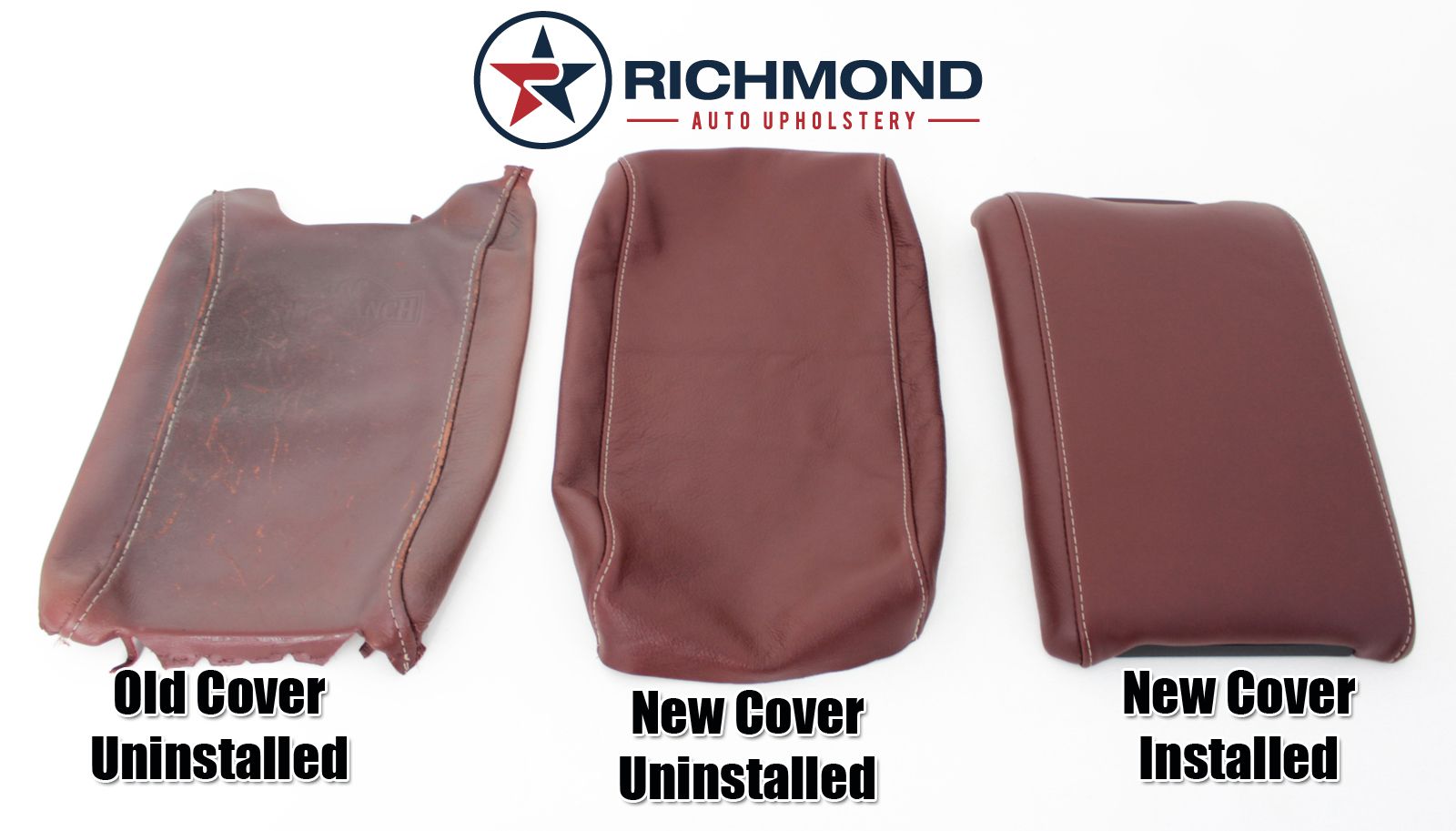 2010 2011 F-150 King Ranch F150 -Center Console Lid Replacement Leather ...