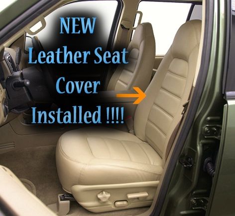 Ford explorer limited leather replacement seat covers #3