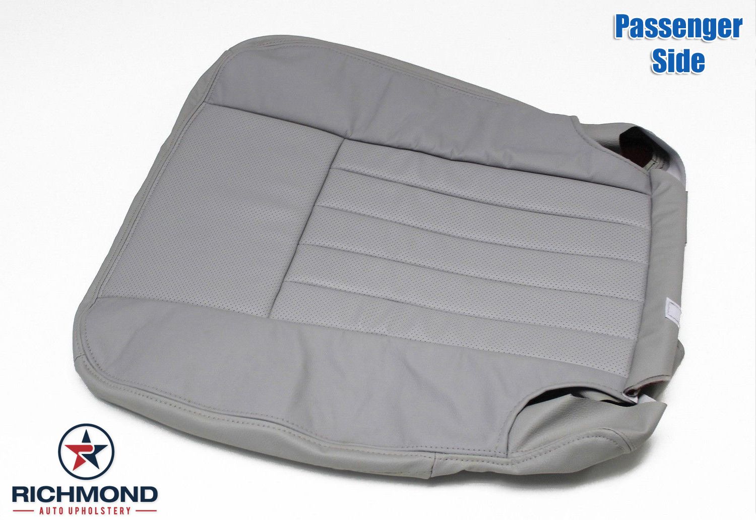 2004 Lincoln Navigator Passenger Side Bottom Perforated Leather Seat