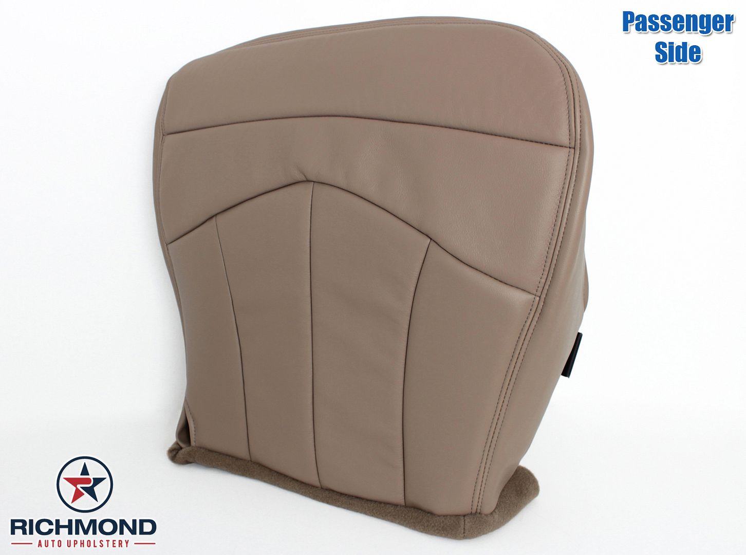 1999 Ford F150 Lariat Passenger Side Bottom Replacement Leather Seat